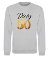Світшот Dirty 50 golden Сірий меланж фото