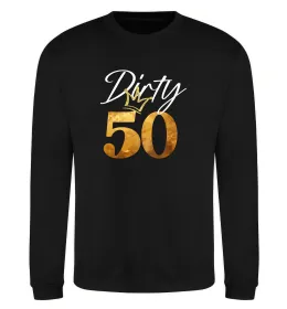 Свитшот Dirty 50 golden Черный фото