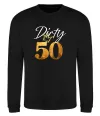 Світшот Dirty 50 golden Чорний фото