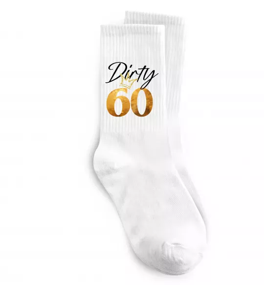 Носки Dirty 60 golden Белый фото