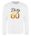 Світшот Dirty 60 golden Білий фото