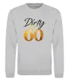 Світшот Dirty 60 golden Сірий меланж фото