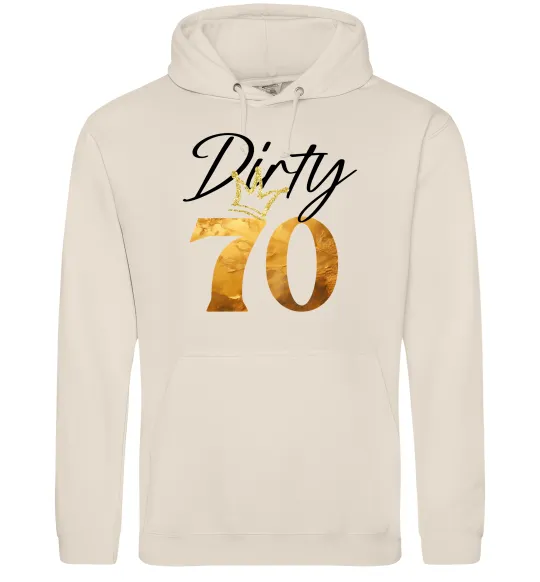 Мужская толстовка (худи) Dirty 70 golden Таш фото