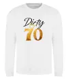 Свитшот Dirty 70 golden Белый фото