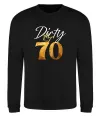 Свитшот Dirty 70 golden Черный фото