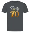 Мужская футболка Dirty 70 golden Графит фото