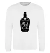 Свитшот Dirty forty club Белый фото