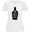 Жіноча футболка Dirty forty club Білий фото