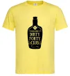 Чоловіча футболка Dirty forty club Лимонний фото