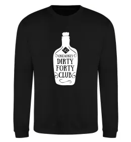 Свитшот Dirty forty club Черный фото
