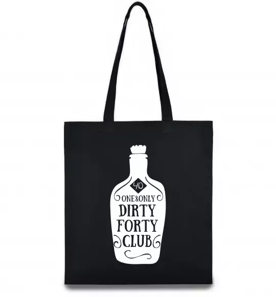 Эко-сумка Dirty forty club Черный фото