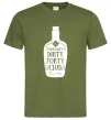 Чоловіча футболка Dirty forty club Оливковий фото