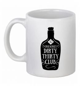 Чашка керамическая Dirty thirty club