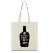 Эко-сумка Dirty thirty club Бежевый фото