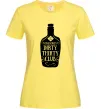 Женская футболка Dirty thirty club Лимонный фото