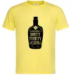 Чоловіча футболка Dirty thirty club Лимонний фото