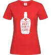Женская футболка Dirty thirty club Красный фото