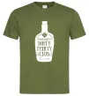 Чоловіча футболка Dirty thirty club Оливковий фото