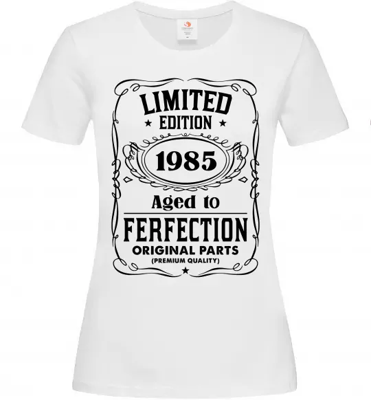 Женская футболка Limited edition original parts Белый фото