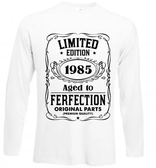 Лонгслів Limited edition original parts Білий фото