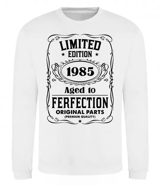 Світшот Limited edition original parts Білий фото