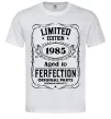 Мужская футболка Limited edition original parts Белый фото