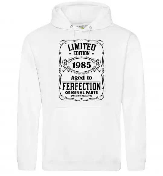 Мужская толстовка (худи) Limited edition original parts Белый фото
