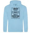 Чоловіча толстовка (худі) Limited edition original parts Блакитний фото