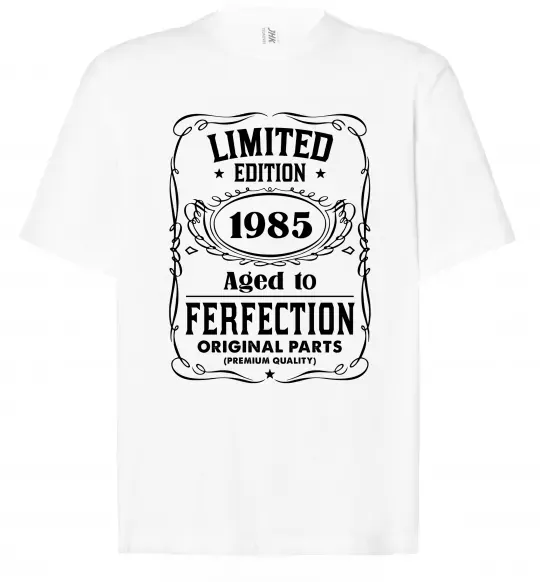 Футболка Оверсайз Limited edition original parts Белый фото