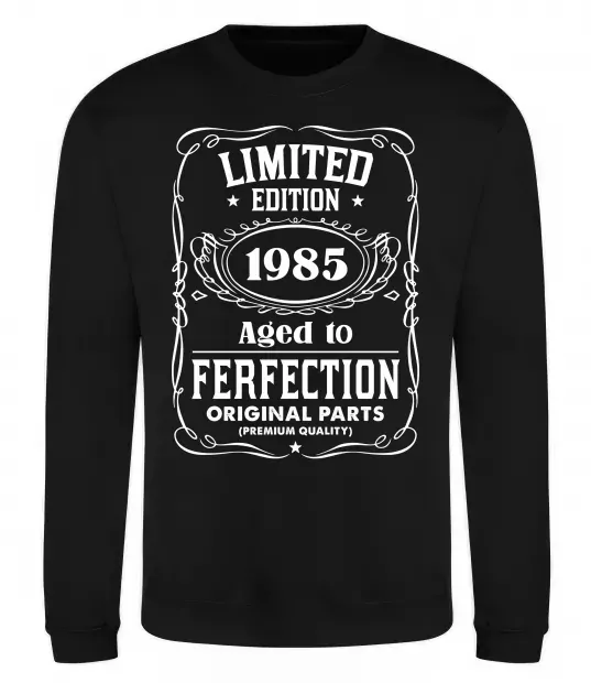 Світшот Limited edition original parts Чорний фото