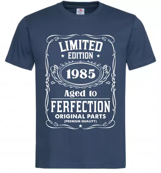 Мужская футболка Limited edition original parts Темно-синий фото