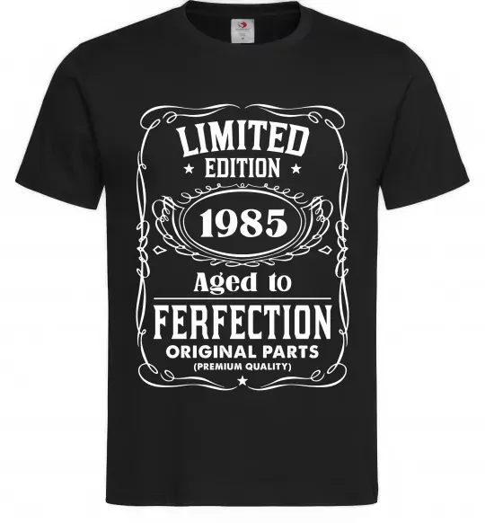 Мужская футболка Limited edition original parts Черный фото