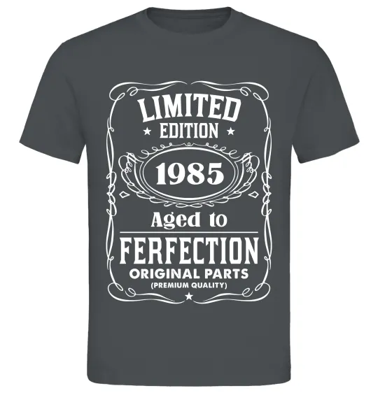 Мужская футболка Limited edition original parts Графит фото