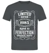 Мужская футболка Limited edition original parts Графит фото