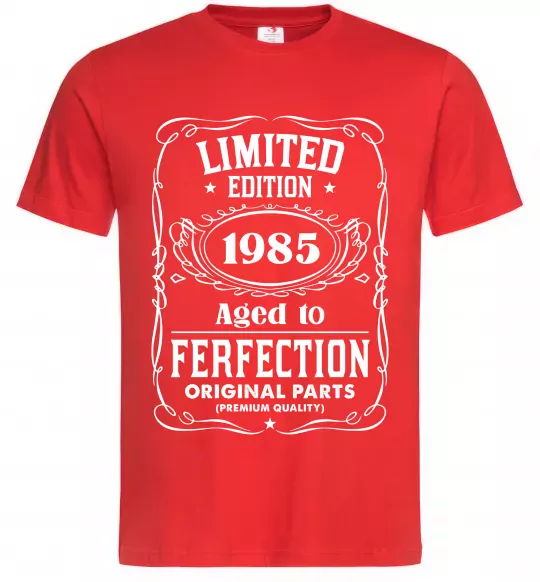 Мужская футболка Limited edition original parts Красный фото