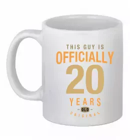 Чашка керамическая Hello 20 Белый фото