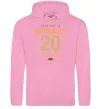 Чоловіча толстовка (худі) Officially 20 years Рожевий фото