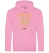 Женская толстовка (худи) Officially 30 years Розовый фото