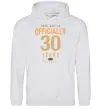 Жіноча толстовка (худі) Officially 30 years Сірий меланж фото