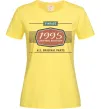 Женская футболка Vintage limited edition original parts Лимонный фото