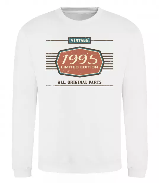 Свитшот Vintage limited edition original parts Белый фото