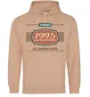 Женская толстовка (худи) Vintage limited edition original parts Песочный фото