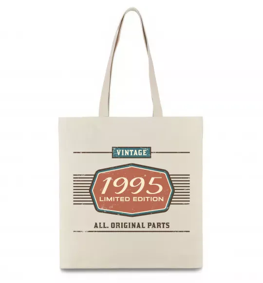 Эко-сумка Vintage limited edition original parts Бежевый фото