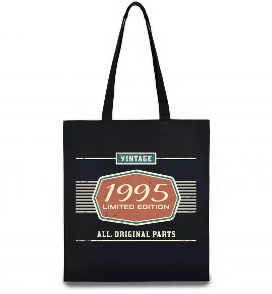 Эко-сумка Vintage limited edition original parts Черный фото