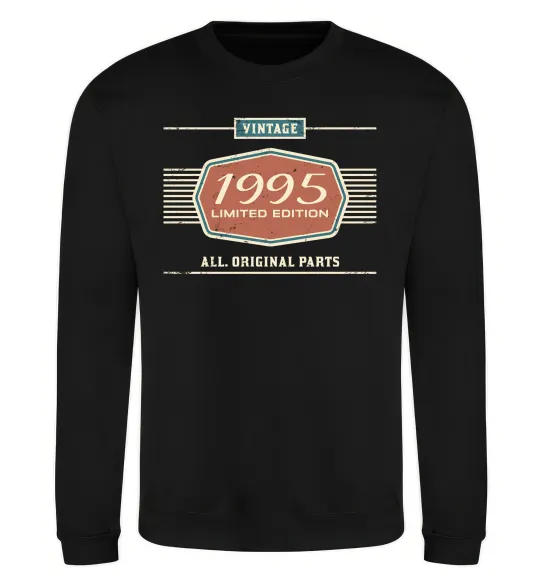 Свитшот Vintage limited edition original parts Черный фото