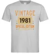 Мужская футболка Vintage special edition Серый фото
