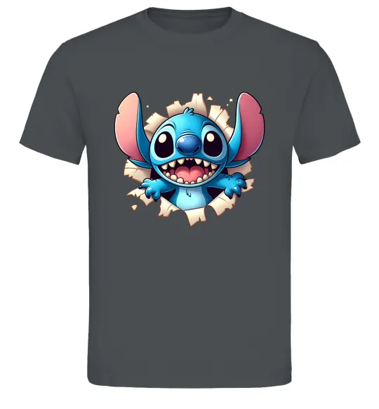 Мужская футболка Стіч Графит фото