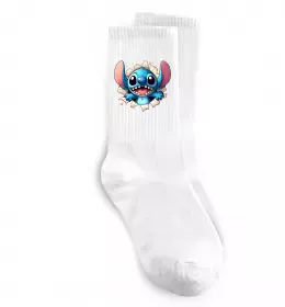Носки Stitch Белый фото