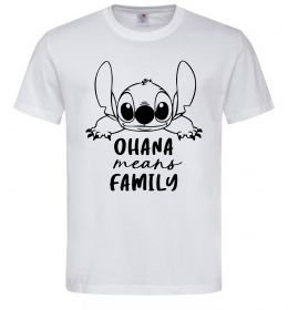 Мужская футболка Ohana means family