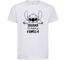 Детская футболка Ohana means family